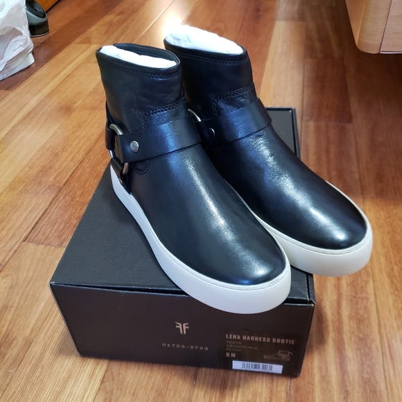 frye lena harness bootie